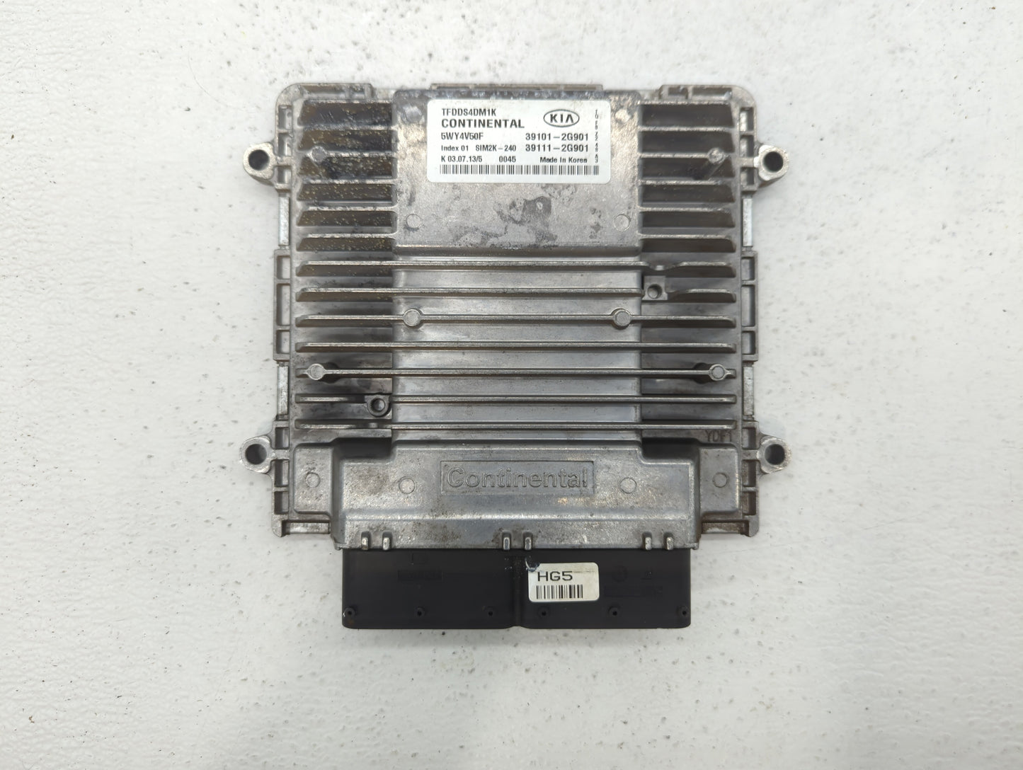 2011-2013 Kia Optima PCM Engine Control Computer ECU ECM PCU OEM P/N:39111-2G869 39101-2G869, 39101-2G868 Fits Fits 2011 201