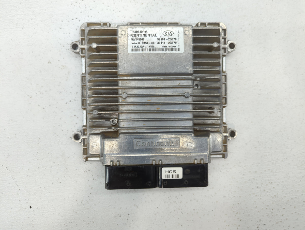 2011-2013 Kia Optima PCM Engine Control Computer ECU ECM PCU OEM P/N:39111-2G879 39101-2G879, 39111-2G877 Fits 2011 2012 201