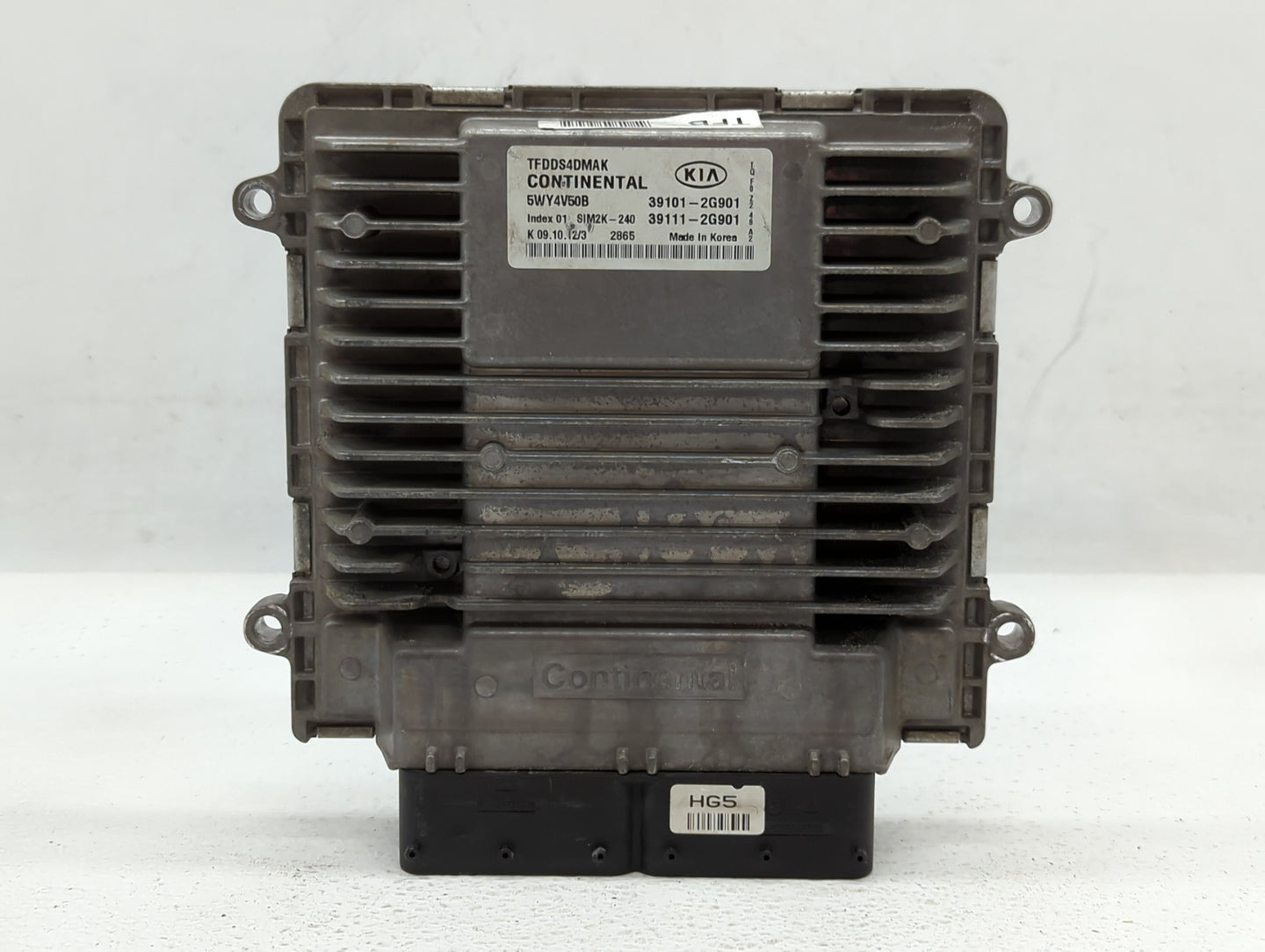 2011-2013 Kia Optima PCM Engine Control Computer ECU ECM PCU OEM P/N:39111-2G901 39111-2G867, 39101-2G867 Fits Fits 2011 201