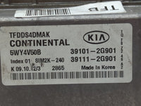 2011-2013 Kia Optima PCM Engine Control Computer ECU ECM PCU OEM P/N:39111-2G901 39111-2G867, 39101-2G867 Fits Fits 2011 201