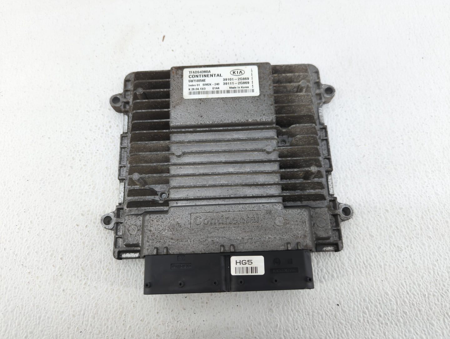 2011-2013 Kia Optima PCM Engine Control Computer ECU ECM PCU OEM P/N:39111-2G869 39101-2G869, 39111-2G868 Fits Fits 2011 201
