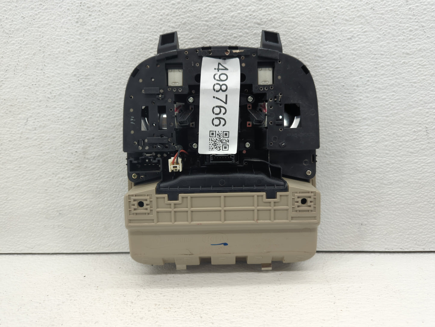 2013 Kia Optima Overhead Roof Console Beige - Oemusedautoparts1.com