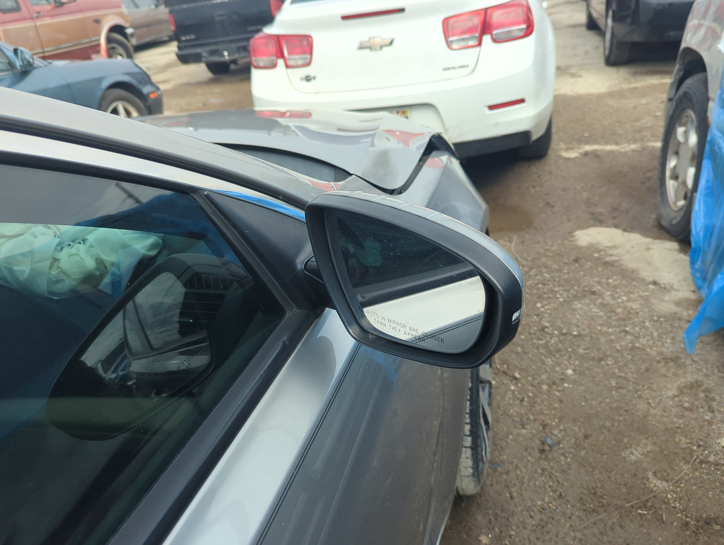 2012-2013 Kia Optima Passenger Side View Mirror - Right Door Mirror OEM Used - Oemusedautoparts1.com