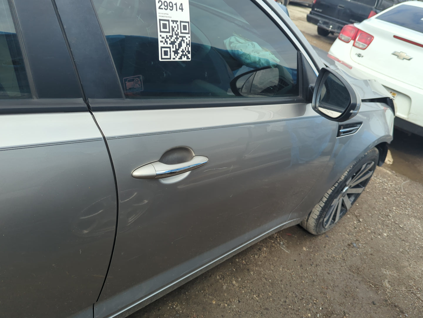 2011-2013 Kia Optima Passenger Front Door Oem - Oemusedautoparts1.com