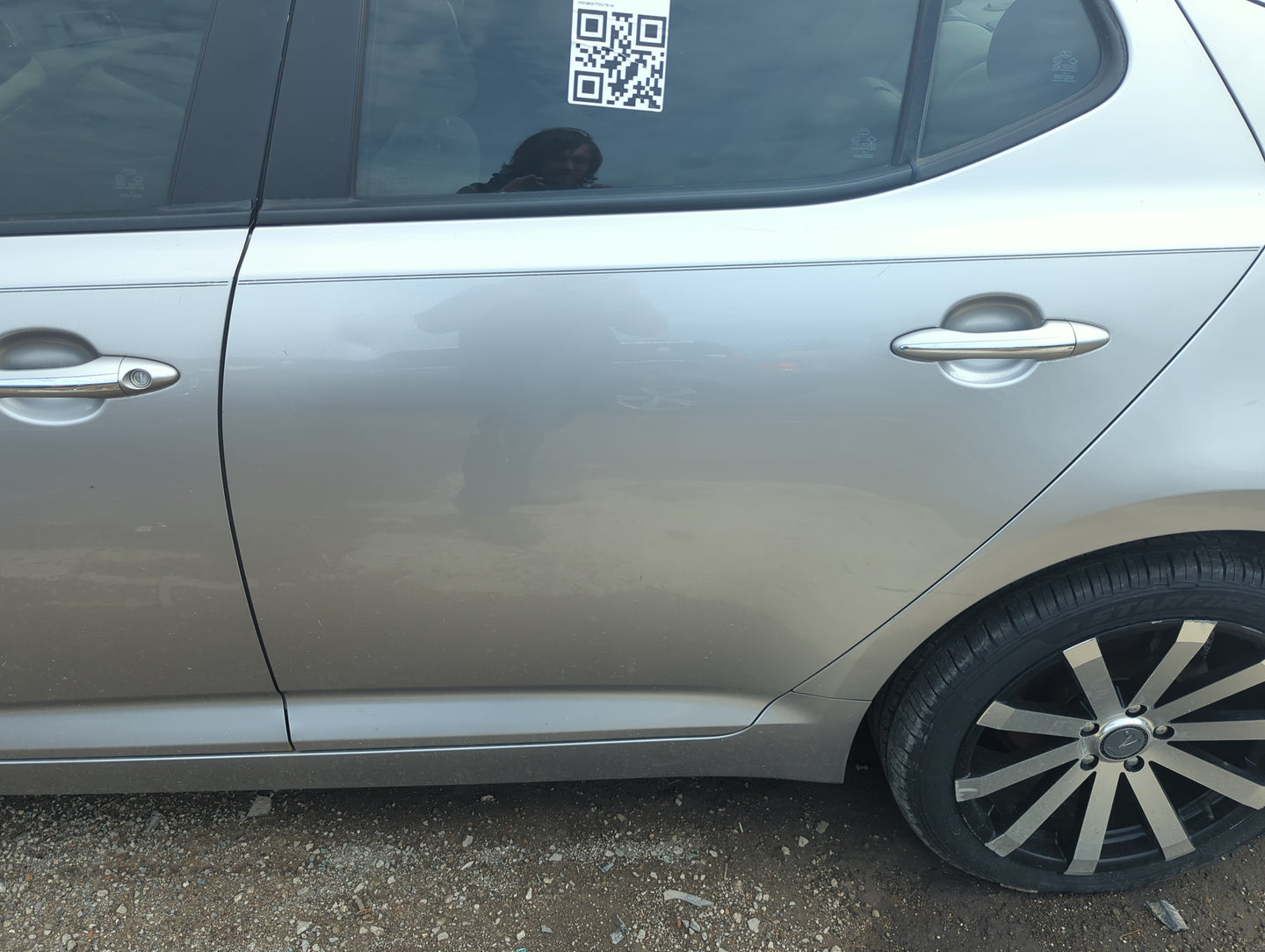 2011-2015 Kia Optima Driver Rear Door Oem - Oemusedautoparts1.com