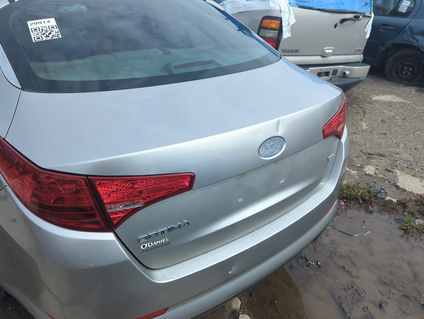 2011-2013 Kia Optima Trunk/decklid/hatch/tailgate Oem - Oemusedautoparts1.com