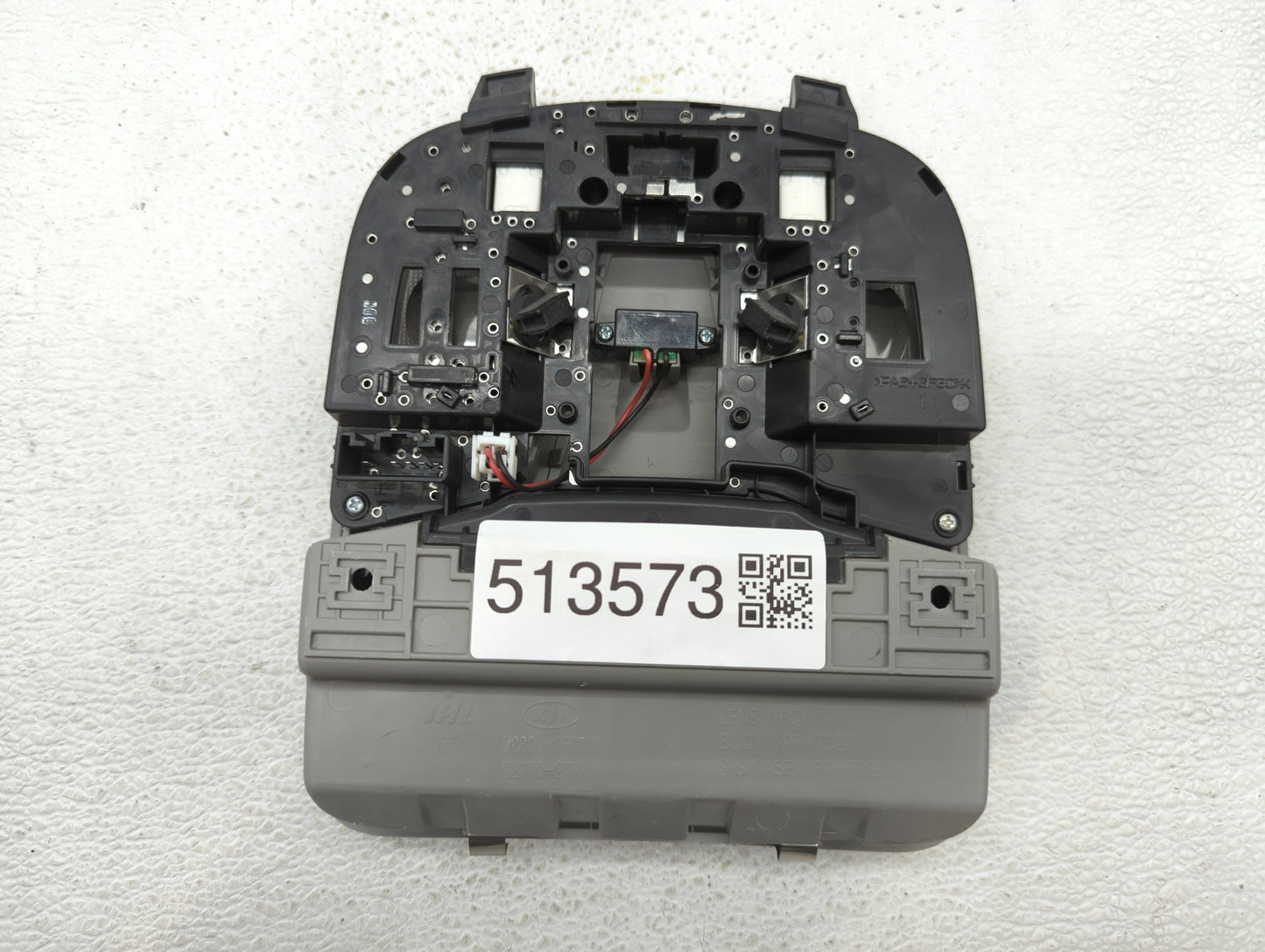 2013 Kia Optima Overhead Roof Console Grey - Oemusedautoparts1.com