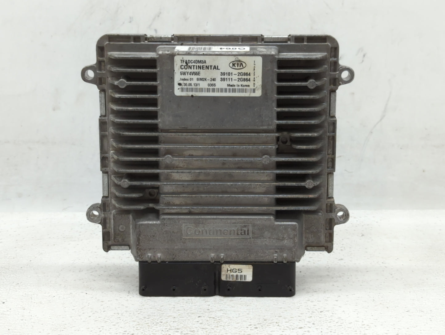 2011-2013 Kia Optima PCM Engine Control Computer ECU ECM PCU OEM P/N:39111-2G864 39101-2G864 Fits Fits 2011 2012 2013 OEM Us