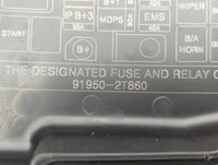 2011-2013 Kia Optima Fusebox Fuse Box Panel Relay Module P/N:91950-2T860 Fits Fits 2011 2012 2013 OEM Used Auto Parts - Oemu