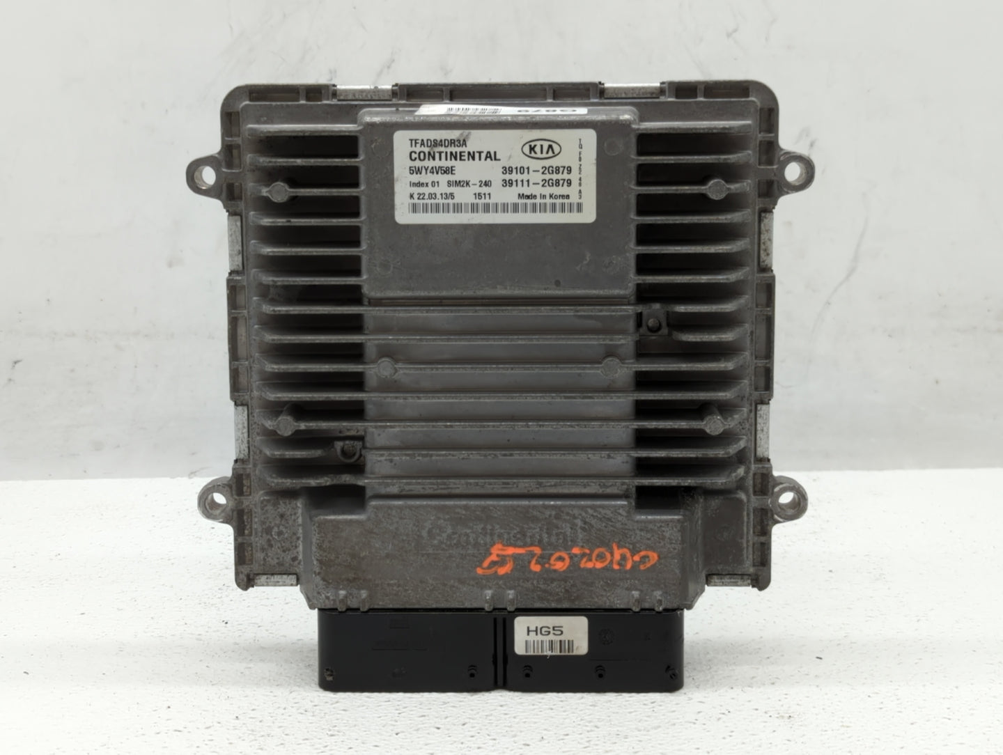 2011-2013 Kia Optima PCM Engine Control Computer ECU ECM PCU OEM P/N:39111-2G879 39101-2G879, 39111-2G877 Fits Fits 2011 201