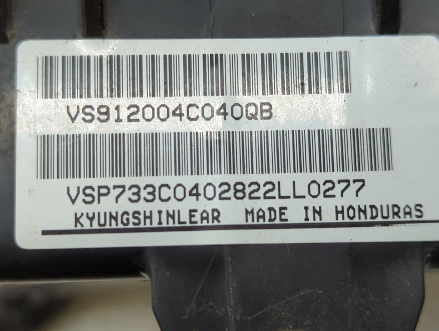 2011-2013 Kia Optima Fusebox Fuse Box Panel Relay Module P/N:91200-4C040 Fits Fits 2011 2012 2013 OEM Used Auto Parts - Oemu