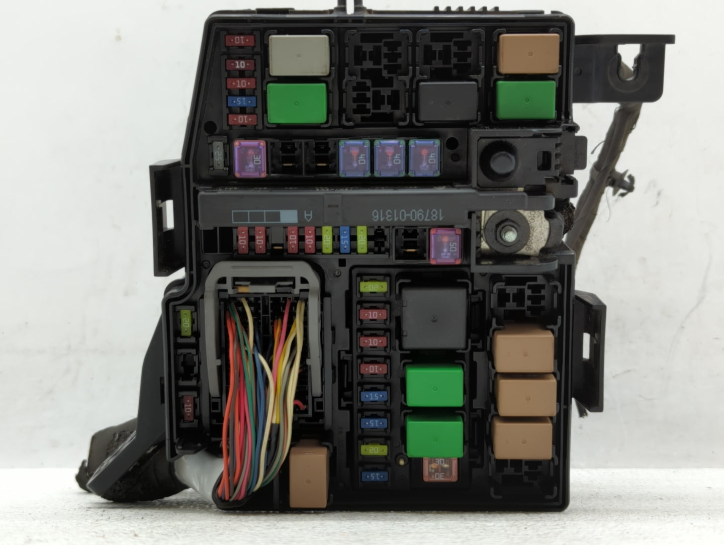 2011-2013 Kia Optima Fusebox Fuse Box Panel Relay Module P/N:91200-4C051 91200-4C040 Fits Fits 2011 2012 2013 OEM Used Auto 
