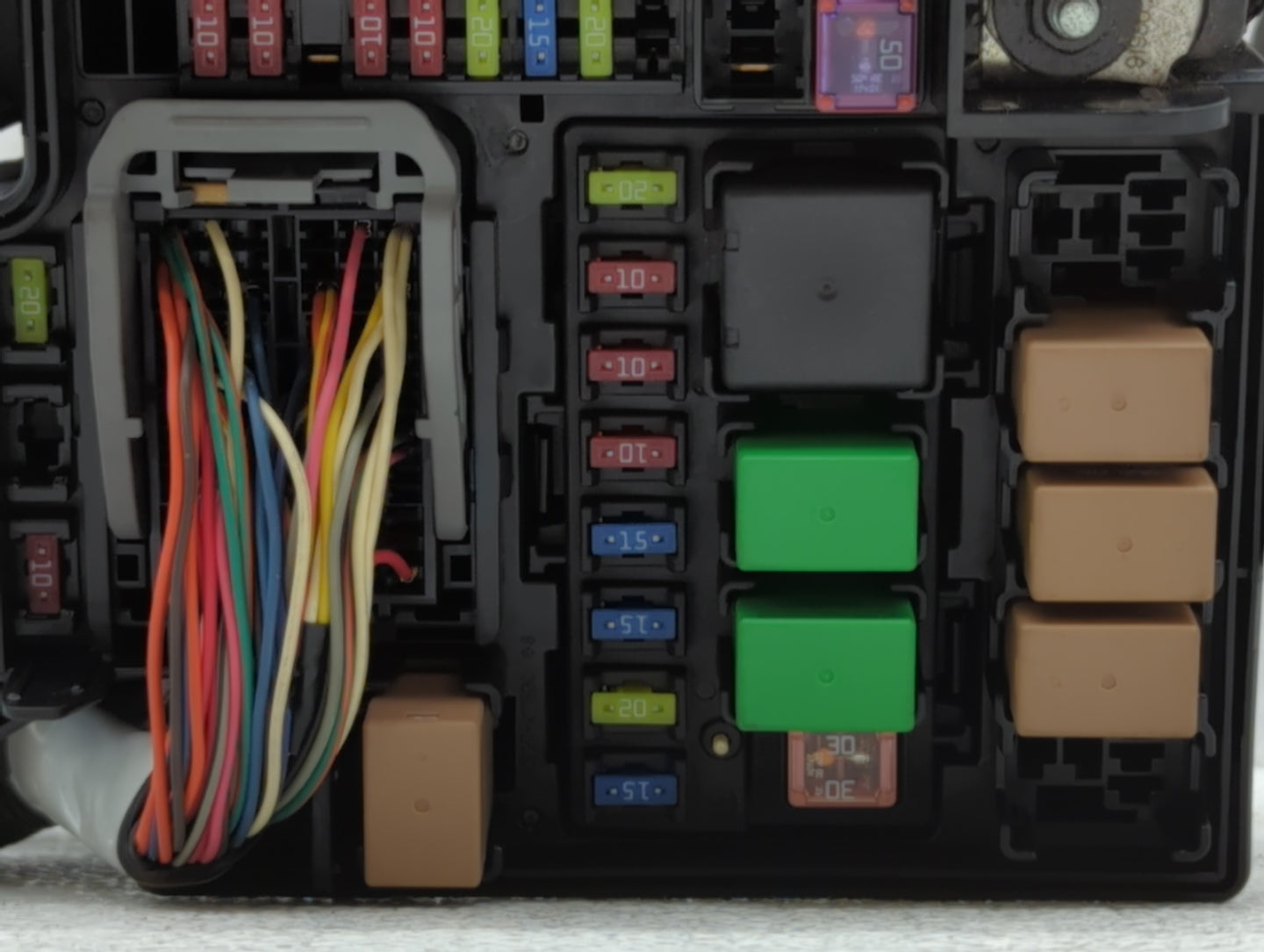 2011-2013 Kia Optima Fusebox Fuse Box Panel Relay Module P/N:91200-4C051 91200-4C040 Fits Fits 2011 2012 2013 OEM Used Auto 