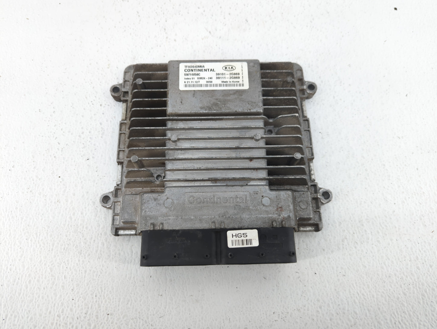 2011-2013 Kia Optima PCM Engine Control Computer ECU ECM PCU OEM P/N:39111-2G869 39101-2G869, 39111-2G868 Fits Fits 2011 201
