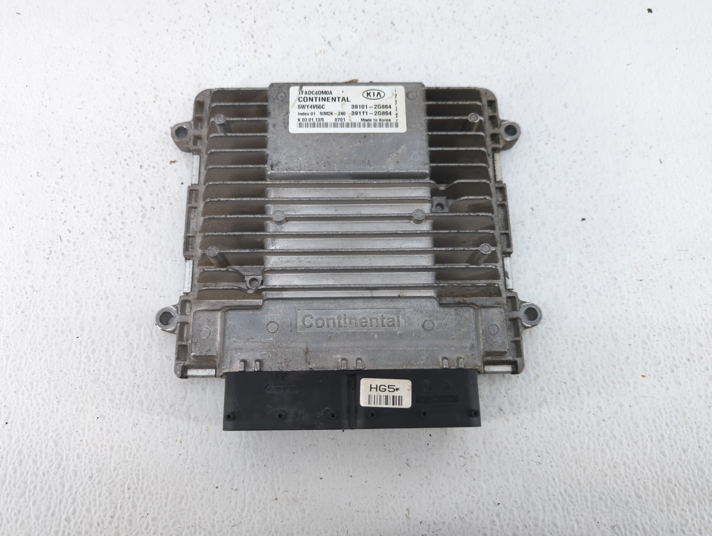 2011-2013 Kia Optima PCM Engine Control Computer ECU ECM PCU OEM P/N:39111-2G864 39101-2G864 Fits Fits 2011 2012 2013 OEM Us