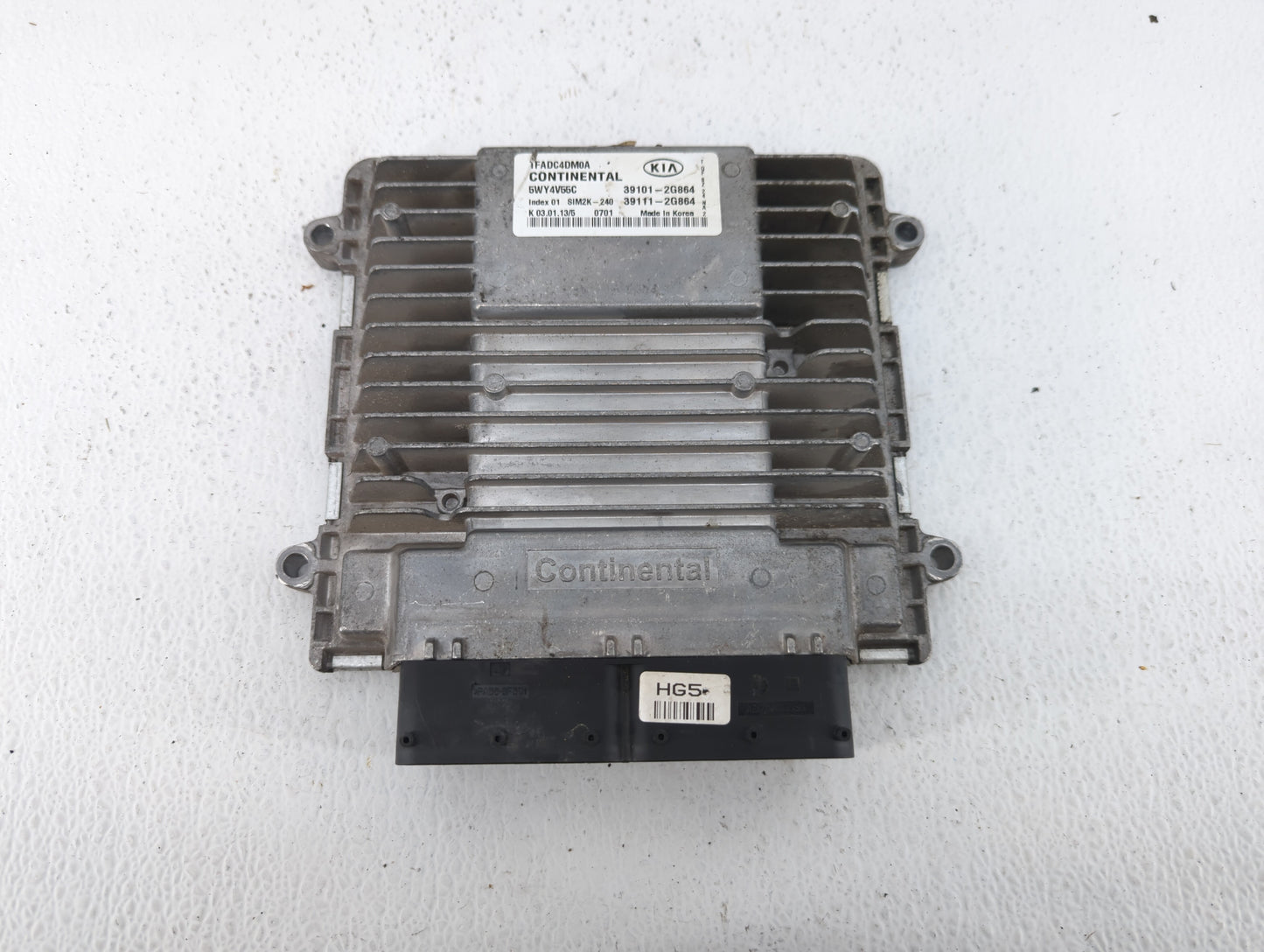 2011-2013 Kia Optima PCM Engine Control Computer ECU ECM PCU OEM P/N:39111-2G864 39101-2G864 Fits Fits 2011 2012 2013 OEM Us