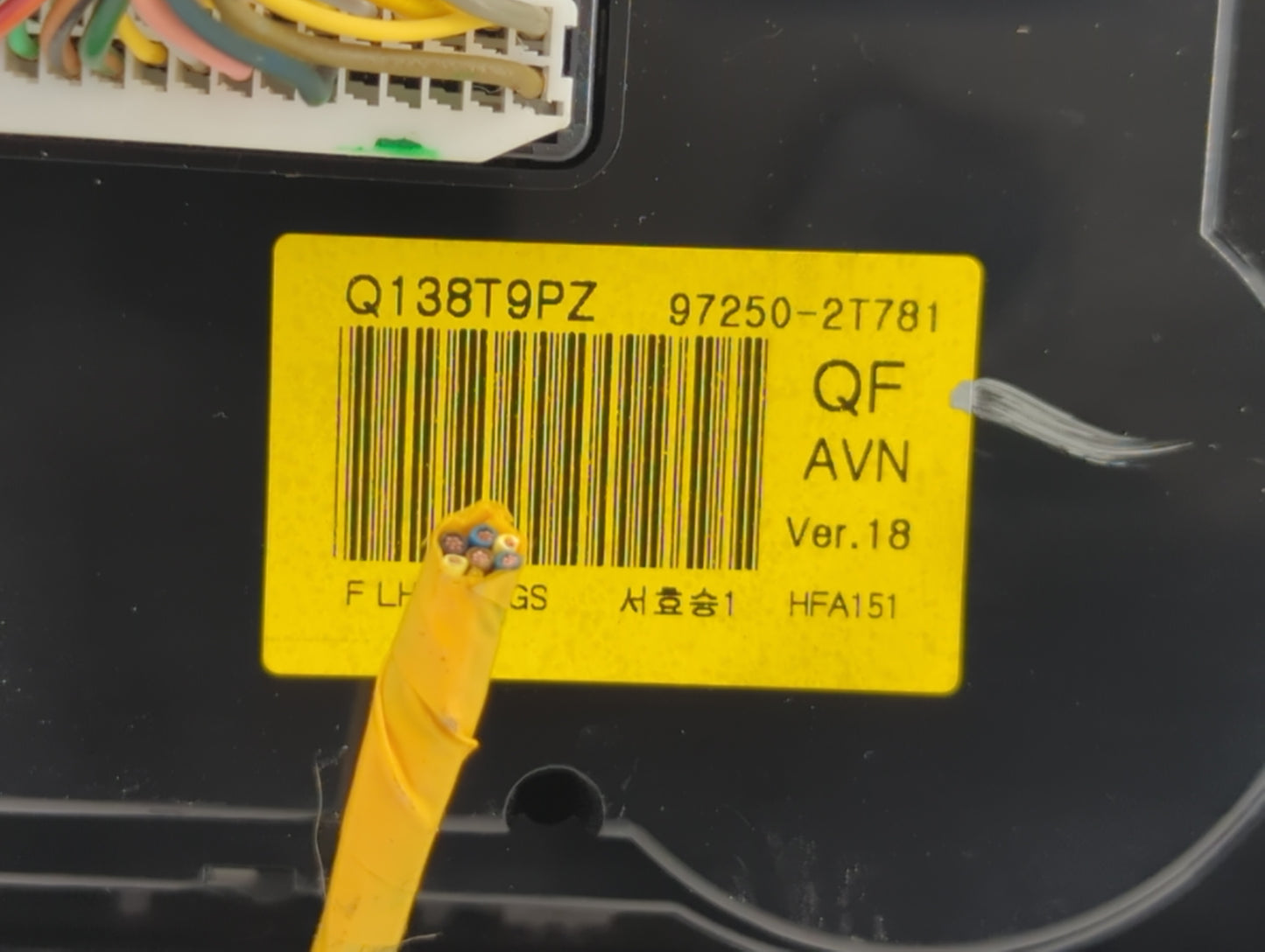 2011-2013 Kia Optima Climate Control Module Temperature AC/Heater Replacement P/N:97250-2T781 Fits Fits 2011 2012 2013 OEM U