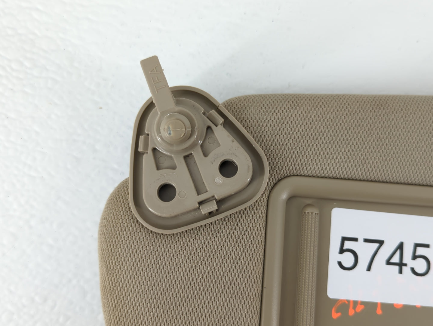 2011-2016 Kia Optima Sun Visor Shade Replacement Driver Left Mirror Fits Fits 2011 2012 2013 2014 2015 2016 OEM Used Auto Pa
