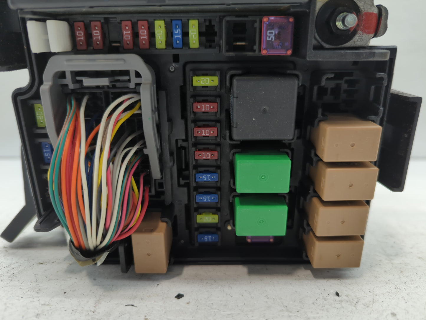 2011-2013 Kia Optima Fusebox Fuse Box Panel Relay Module P/N:VS912004C070QB Fits Fits 2011 2012 2013 OEM Used Auto Parts - O