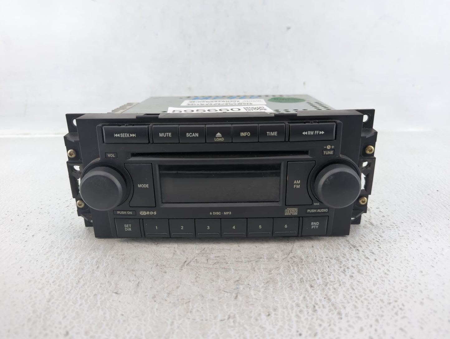 2011-2013 Kia Optima Radio AM FM Cd Player Receiver Replacement P/N:P05091175AD Fits Fits 2011 2012 2013 OEM Used Auto Parts