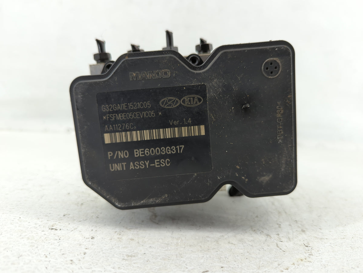 2011-2013 Kia Optima Anti-Lock Brake ABS Pump Module Actuator OEM P/N:BE6003G317 Fits Fits 2011 2012 2013 OEM Used Auto Part