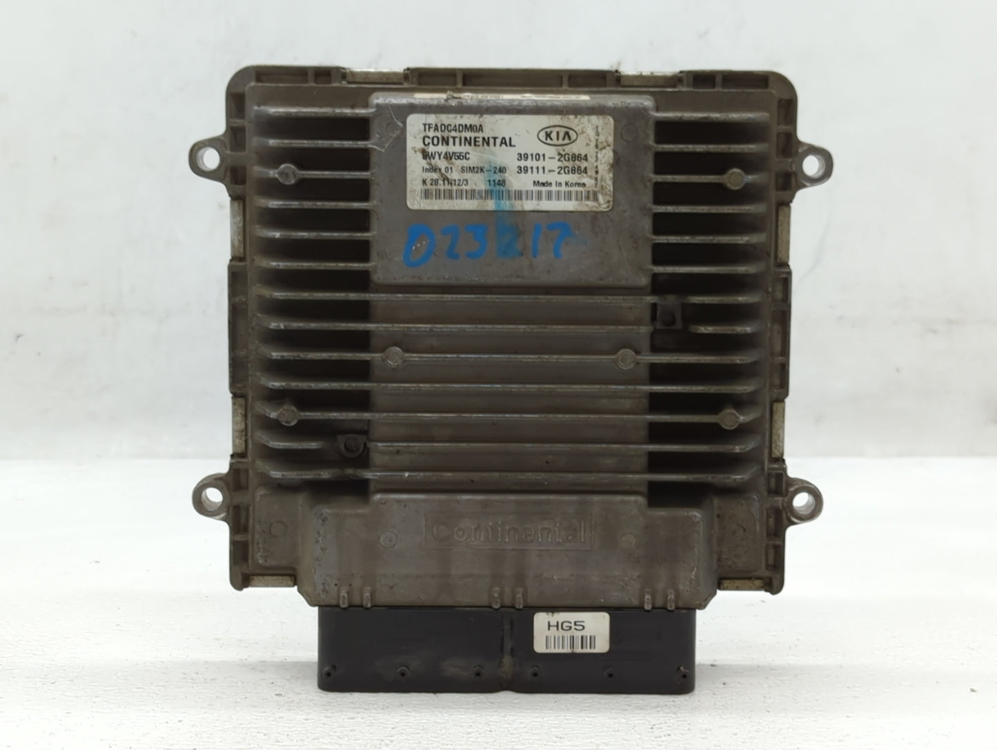 2011-2013 Kia Optima PCM Engine Control Computer ECU ECM PCU OEM P/N:39111-2G864 39101-2G864 Fits Fits 2011 2012 2013 OEM Us