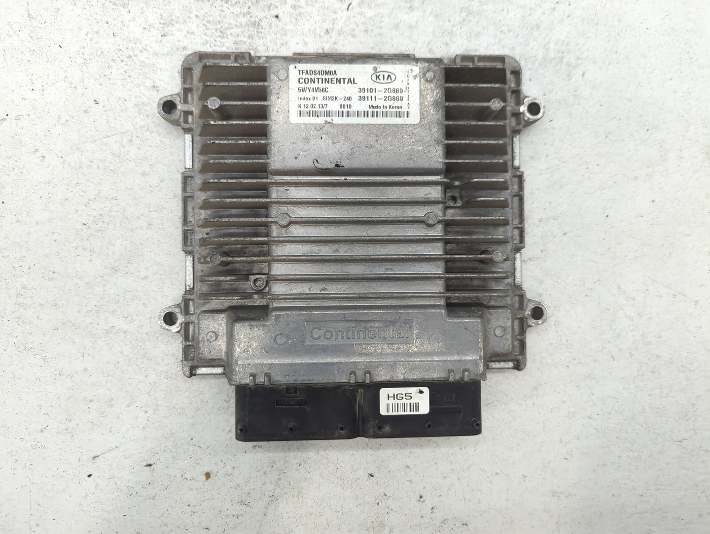 2011-2013 Kia Optima PCM Engine Control Computer ECU ECM PCU OEM P/N:39111-2G879 39101-2G879, 39111-2G877 Fits Fits 2011 201