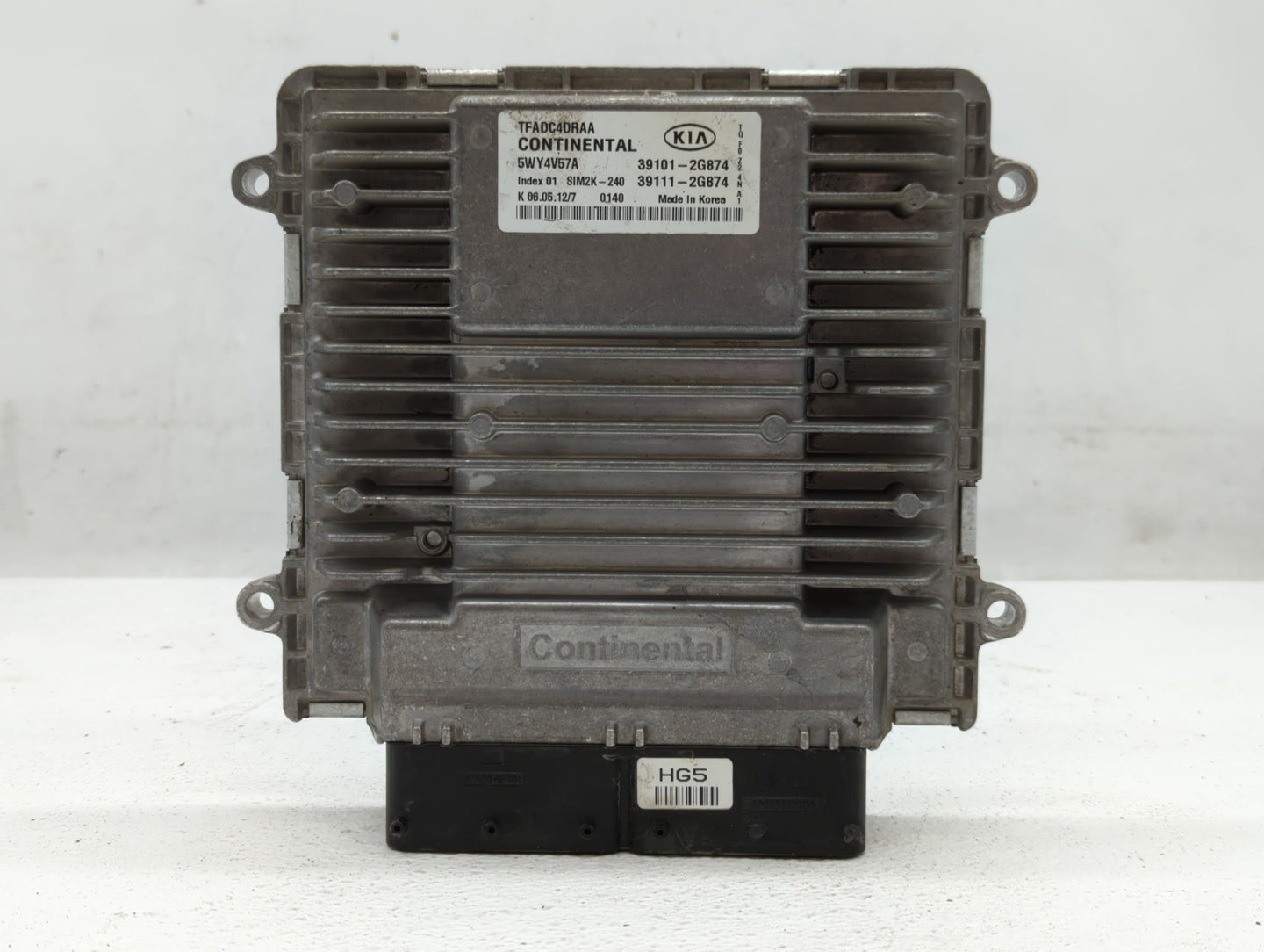 2011-2013 Kia Optima PCM Engine Control Computer ECU ECM PCU OEM P/N:39111-2G874 39101-2G874 Fits Fits 2011 2012 2013 OEM Us
