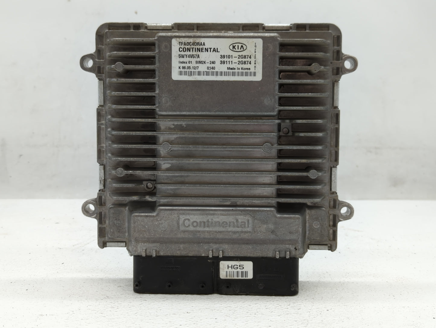 2011-2013 Kia Optima PCM Engine Control Computer ECU ECM PCU OEM P/N:39111-2G874 39101-2G874 Fits Fits 2011 2012 2013 OEM Us