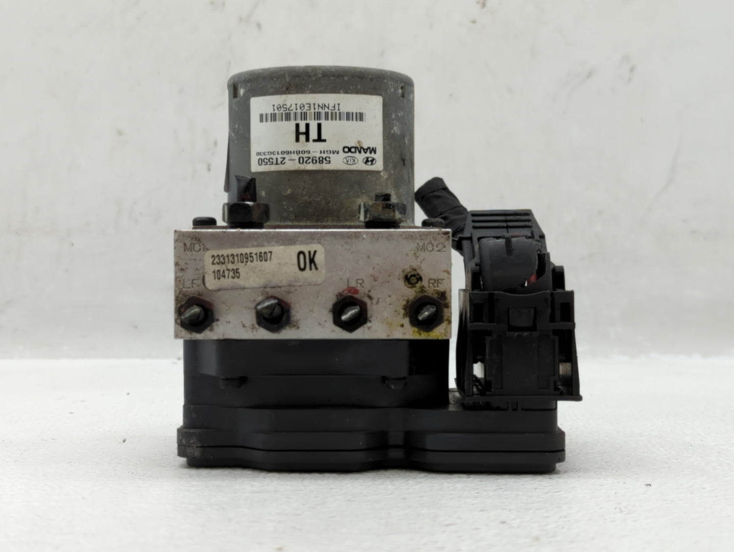 2011-2013 Kia Optima ABS Pump Control Module Replacement P/N:58920-2T550 BE6003G317 Fits Fits 2011 2012 2013 OEM Used Auto P