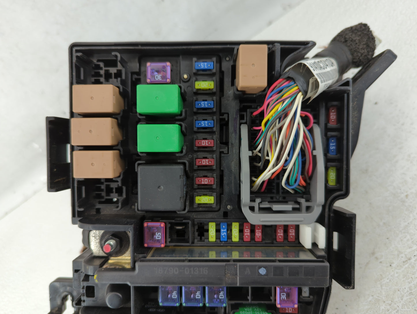 2011-2013 Kia Optima Fusebox Fuse Box Panel Relay Module P/N:91950-2T860 Fits Fits 2011 2012 2013 OEM Used Auto Parts - Oemu