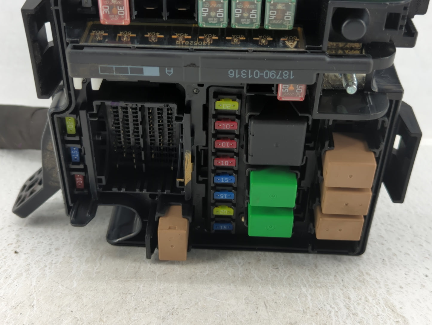 2011-2013 Kia Optima Fusebox Fuse Box Panel Relay Module P/N:91950-2T860 Fits Fits 2011 2012 2013 OEM Used Auto Parts - Oemu