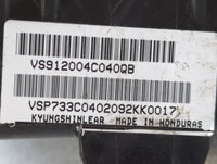 2011-2013 Kia Optima Fusebox Fuse Box Panel Relay Module P/N:VS912004C040QB Fits Fits 2011 2012 2013 OEM Used Auto Parts - O