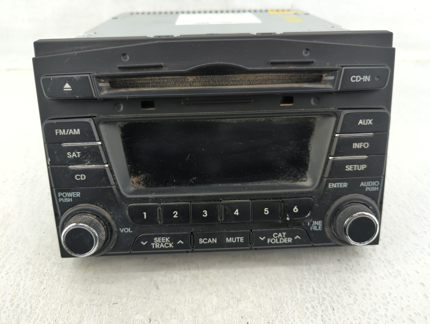 2011-2013 Kia Optima Am Fm Cd Player Radio Receiver - Oemusedautoparts1.com