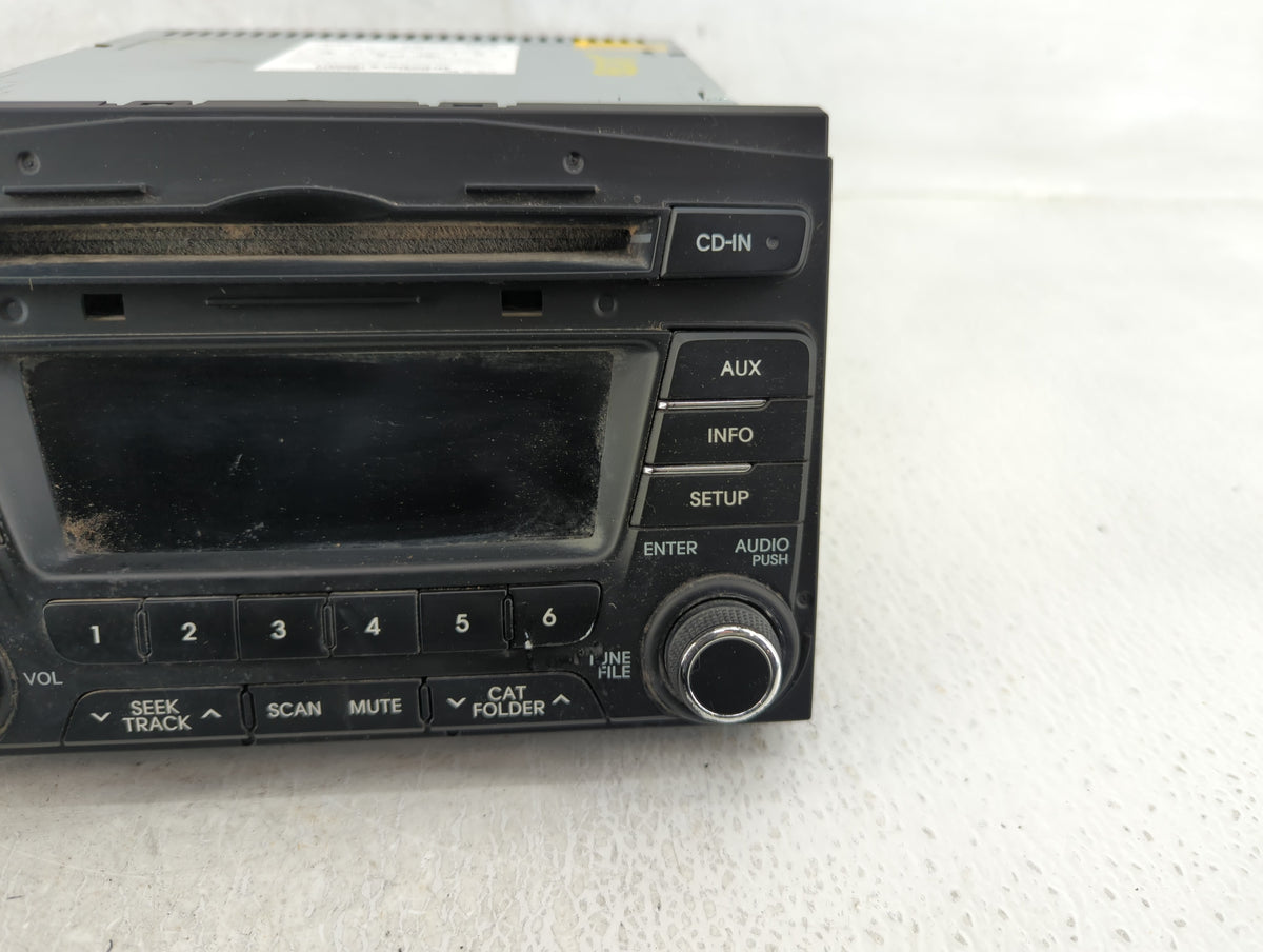 2011-2013 Kia Optima Am Fm Cd Player Radio Receiver 614754 - Oemusedautoparts1.com
