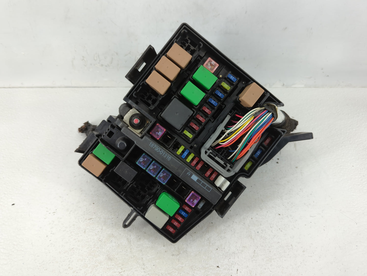 2011-2013 Kia Optima Fusebox Fuse Box Panel Relay Module P/N:91950-2T860 Fits Fits 2011 2012 2013 OEM Used Auto Parts - Oemu
