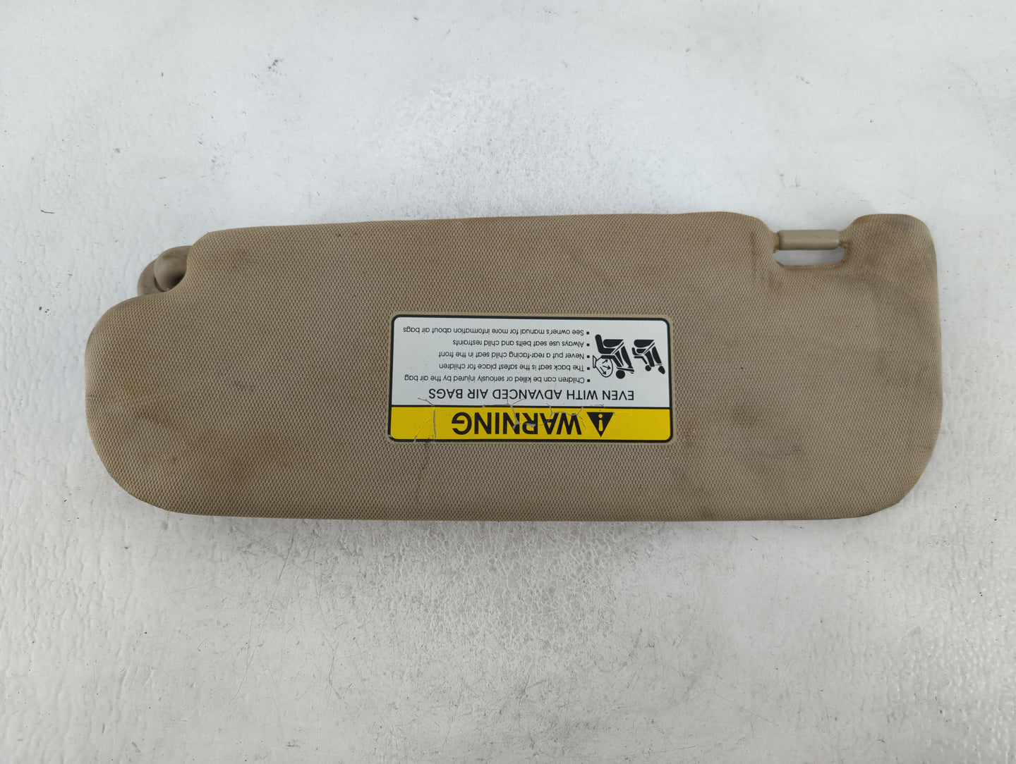 2011-2016 Kia Optima Sun Visor Shade Replacement Passenger Right Mirror Fits Fits 2011 2012 2013 2014 2015 2016 OEM Used Aut