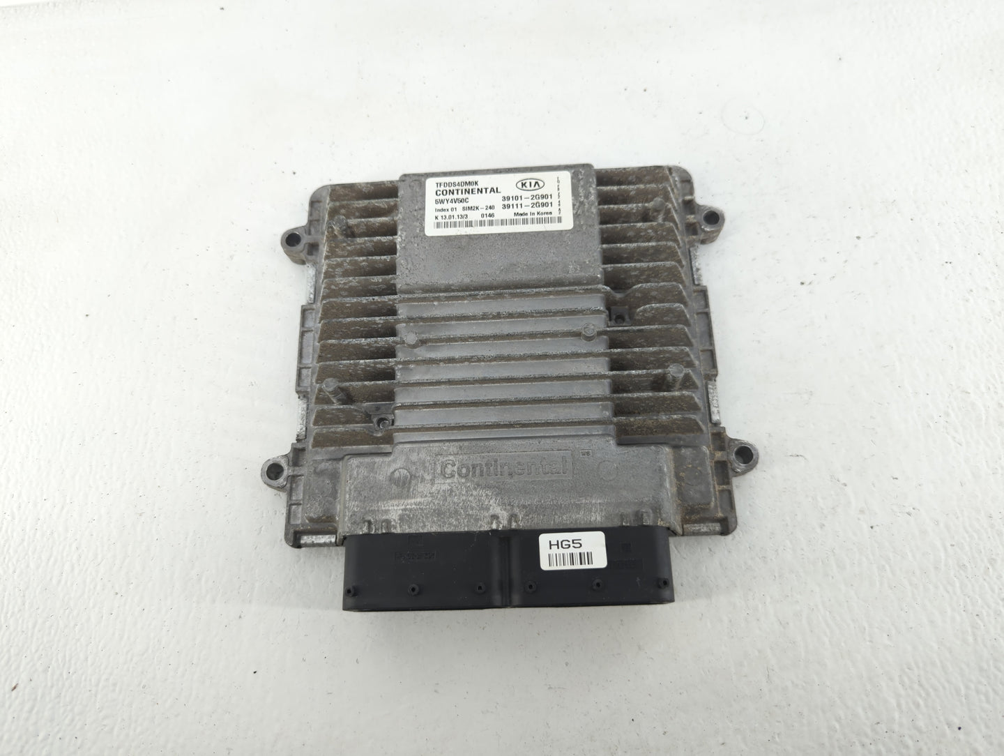 2011-2013 Kia Optima PCM Engine Control Computer ECU ECM PCU OEM P/N:39111-2G901 39101-2G901 Fits Fits 2011 2012 2013 OEM Us