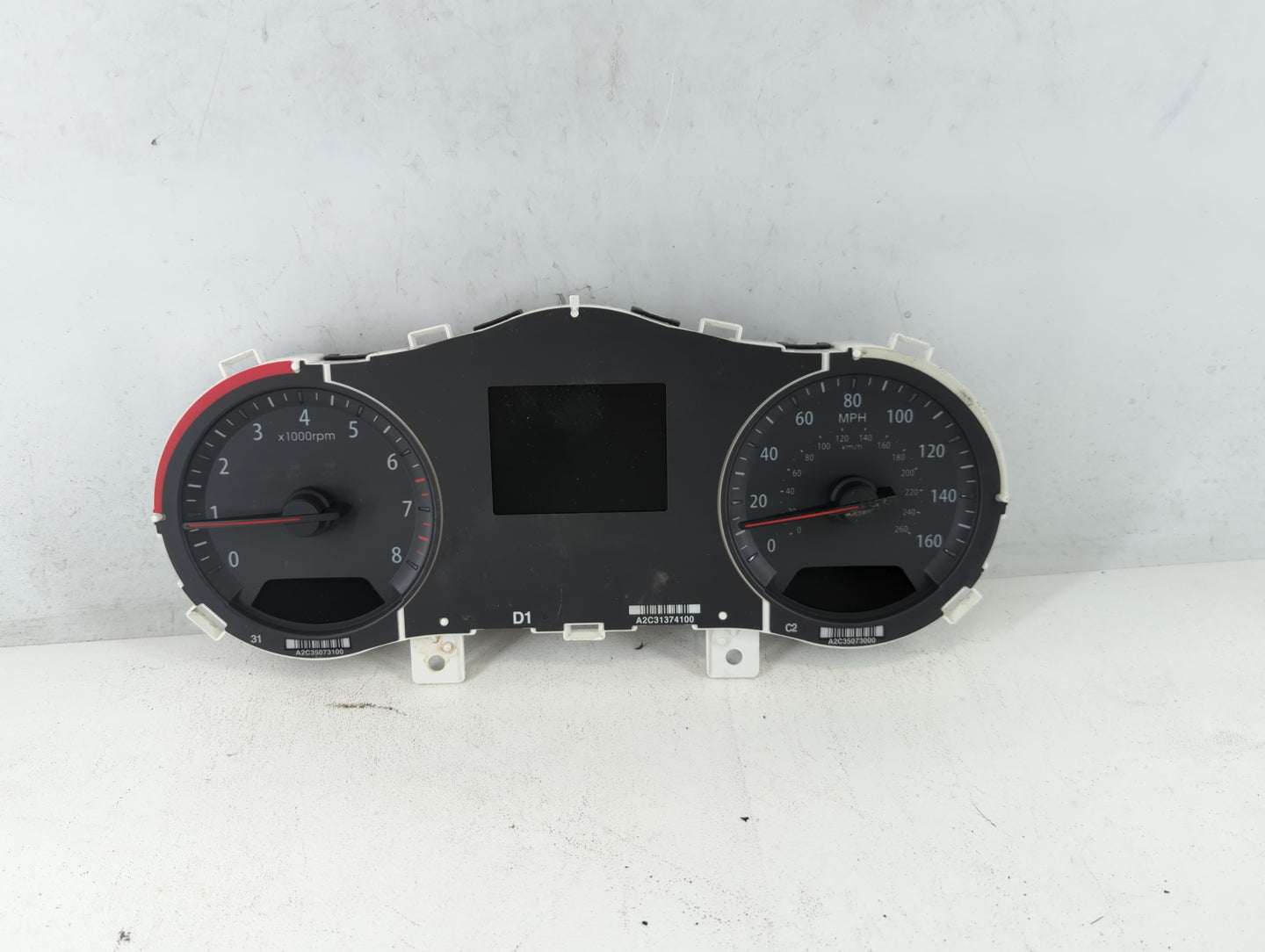2012-2013 Kia Optima Instrument Cluster Speedometer Gauges P/N:94011-2T882 Fits Fits 2012 2013 OEM Used Auto Parts - Oemused