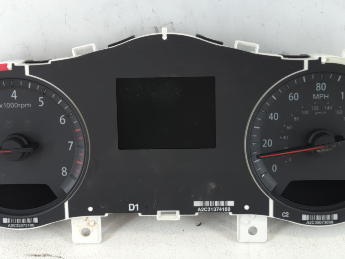 2012-2013 Kia Optima Instrument Cluster Speedometer Gauges P/N:94011-2T882 Fits Fits 2012 2013 OEM Used Auto Parts - Oemused