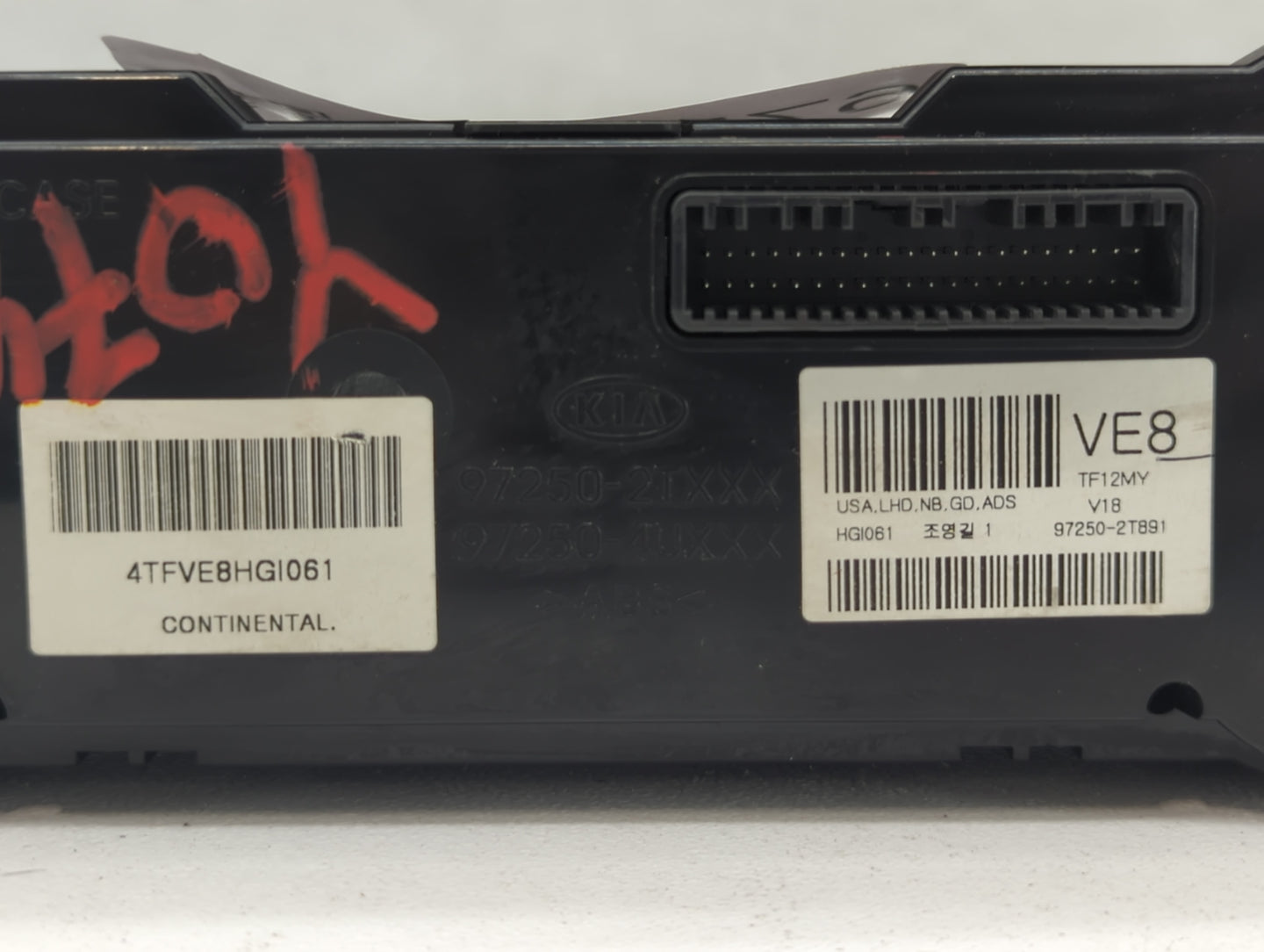 2011-2013 Kia Optima Climate Control Module Temperature AC/Heater Replacement P/N:97250-2T891 Fits Fits 2011 2012 2013 OEM U