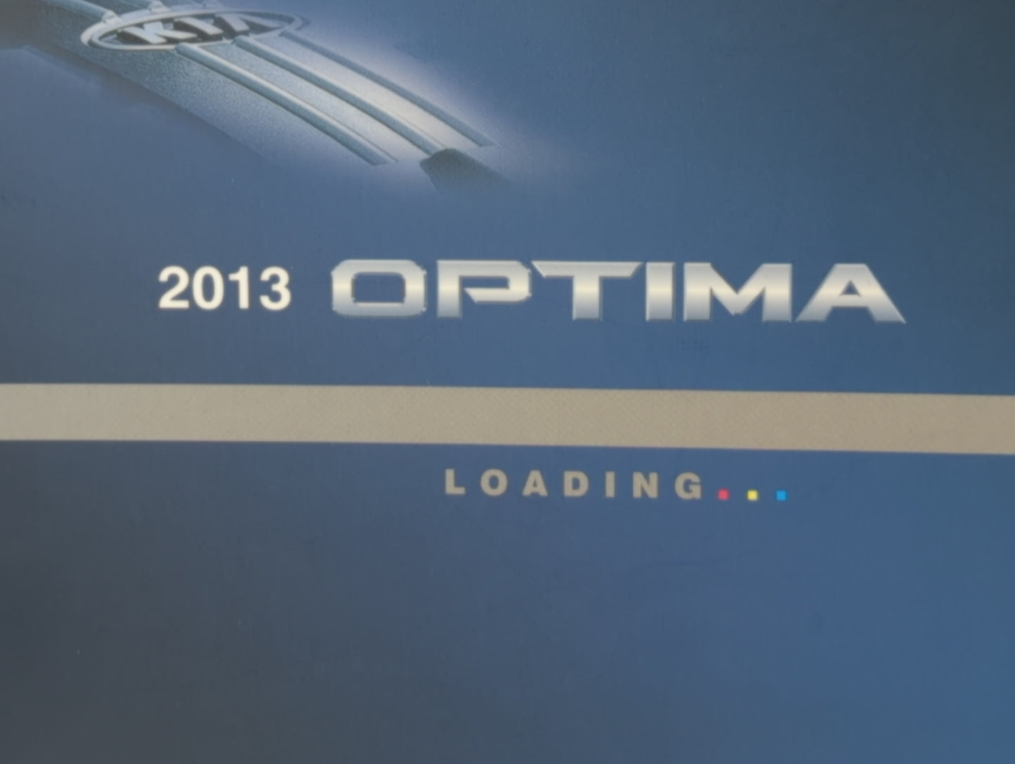 2013 Kia Optima Owners Manual Book Guide P/N:A4C0-EU2DC OEM Used Auto Parts - Oemusedautoparts1.com