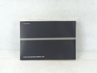 2013 Kia Optima Owners Manual Book Guide P/N:A4CO-EU25A OEM Used Auto Parts - Oemusedautoparts1.com