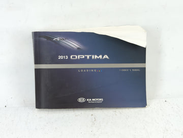2013 Kia Optima Owners Manual Book Guide P/N:A4C0-EU28B OEM Used Auto Parts - Oemusedautoparts1.com