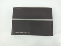 2013 Kia Optima Owners Manual Book Guide P/N:A4C0-EU32D OEM Used Auto Parts - Oemusedautoparts1.com