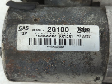 2012-2014 Kia Optima Car Starter Motor Solenoid OEM P/N:36100-2G100 Fits Fits 2008 2009 2010 2011 2012 2013 2014 OEM Used Auto Parts