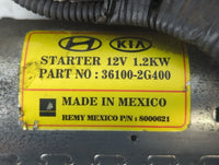 2012-2014 Kia Optima Car Starter Motor Solenoid OEM P/N:36100-2G400 Fits Fits 2008 2009 2010 2011 2012 2013 2014 OEM Used Au