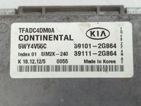 2011-2013 Kia Optima PCM Engine Control Computer ECU ECM PCU OEM P/N:39111-2G864 39101-2G864 Fits Fits 2011 2012 2013 OEM Us