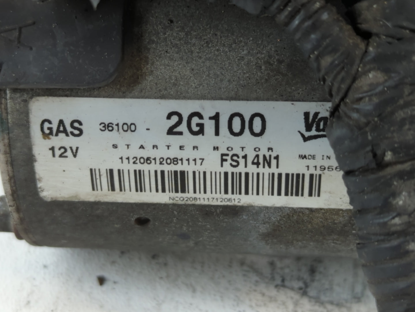 2008-2015 Kia Optima Car Starter Motor Solenoid OEM P/N:36100-2G200 Fits Fits 2008 2009 2010 2011 2012 2013 2014 2015 2016 O