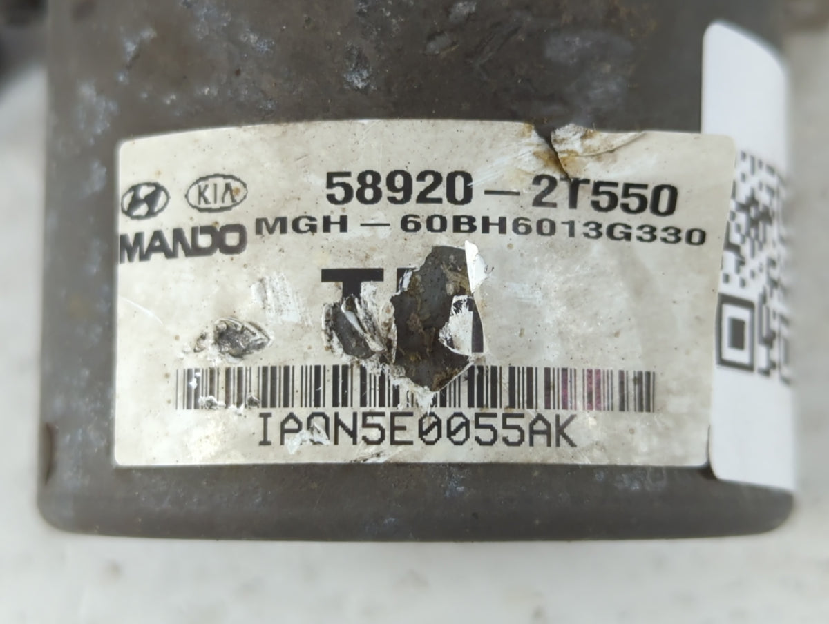 2011-2013 Kia Optima Anti-Lock Brake ABS Pump Module Actuator OEM P/N:58920-2T550 Fits Fits 2011 2012 2013 OEM Used Auto Par